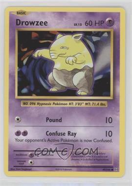 2016 Pokémon XY Evolutions - 20th Anniversary [Base] #49 - Drowzee