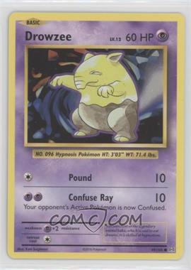 2016 Pokémon XY Evolutions - 20th Anniversary [Base] #49 - Drowzee