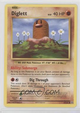 2016 Pokémon XY Evolutions - 20th Anniversary [Base] #55 - Diglett