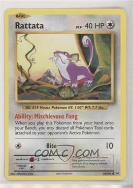 2016 Pokémon XY Evolutions - 20th Anniversary [Base] #66 - Rattata