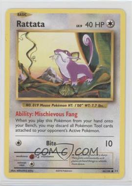 2016 Pokémon XY Evolutions - 20th Anniversary [Base] #66 - Rattata