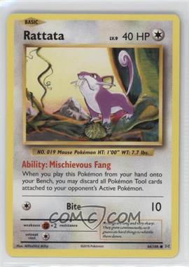 2016 Pokémon XY Evolutions - 20th Anniversary [Base] #66 - Rattata