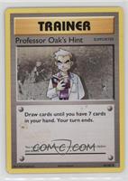 Professor Oak's Hint [Good to VG‑EX]