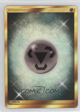 2017 Pokémon Sun & Moon - Base - [Base] - Reverse Foil #163 - Metal Energy (Secret Holo)