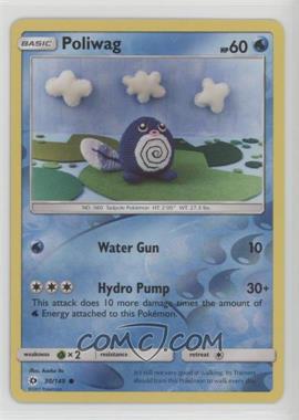 2017 Pokémon Sun & Moon - Base - [Base] - Reverse Foil #30 - Poliwag