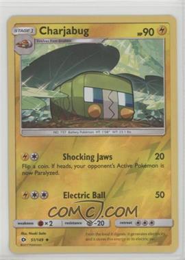 2017 Pokémon Sun & Moon - Base - [Base] - Reverse Foil #51 - Charjabug