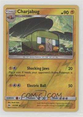 2017 Pokémon Sun & Moon - Base - [Base] - Reverse Foil #51 - Charjabug