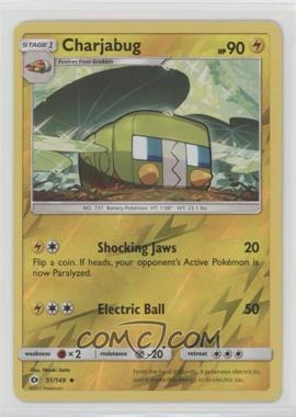 2017 Pokémon Sun & Moon - Base - [Base] - Reverse Foil #51 - Charjabug