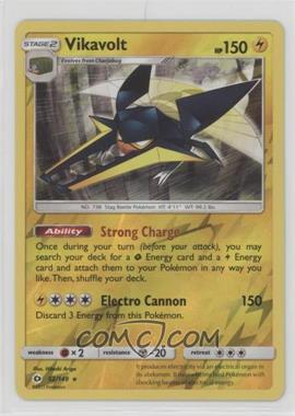 2017 Pokémon Sun & Moon - Base - [Base] - Reverse Foil #52.1 - Vikavolt (Pokemon League Stamp)