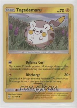 2017 Pokémon Sun & Moon - Base - [Base] - Reverse Foil #53 - Togedemaru