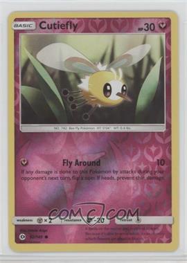 2017 Pokémon Sun & Moon - Base - [Base] - Reverse Foil #92 - Cutiefly