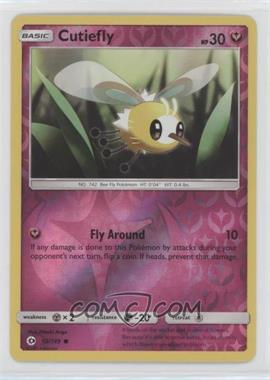 2017 Pokémon Sun & Moon - Base - [Base] - Reverse Foil #92 - Cutiefly