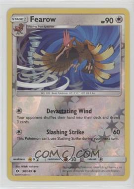 2017 Pokémon Sun & Moon - Base - [Base] - Reverse Foil #98 - Fearow