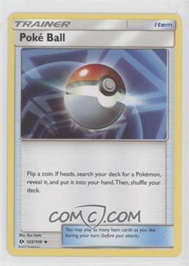 2017 Pokémon Sun & Moon - Base - [Base] #125 - Poke Ball
