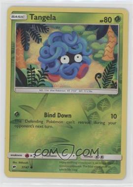 2017 Pokémon Sun & Moon - Burning Shadows - [Base] - Reverse Foil #7 - Tangela