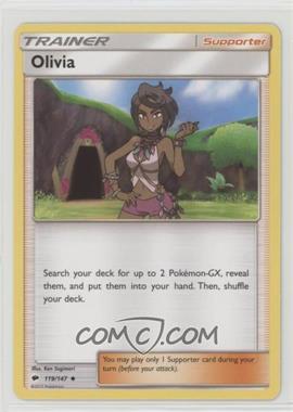 2017 Pokémon Sun & Moon - Burning Shadows - [Base] #119 - Olivia