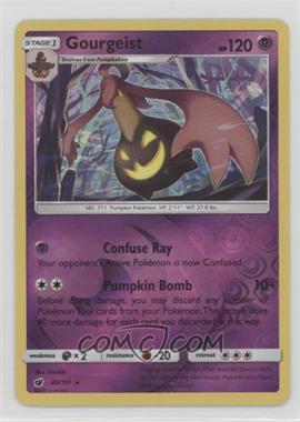 2017 Pokémon Sun & Moon - Crimson Invasion - [Base] - Reverse Foil #45 - Gourgeist