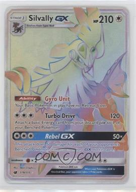 2017 Pokémon Sun & Moon - Crimson Invasion - [Base] #119 - Rainbow - Silvally GX