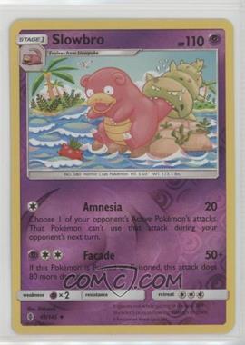 2017 Pokémon Sun & Moon - Guardians Rising - [Base] - Reverse Foil #49 - Slowbro