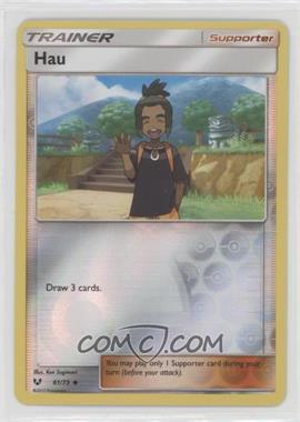 2017 Pokémon Sun & Moon - Shining Legends - [Base] - Reverse Foil #61 - Hau