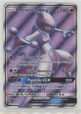 2017 Pokémon Sun & Moon - Shining Legends - [Base] #72 - Mewtwo GX (Full Art)