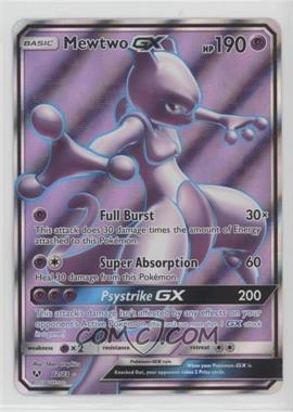 2017 Pokémon Sun & Moon - Shining Legends - [Base] #72 - Mewtwo GX (Full Art)