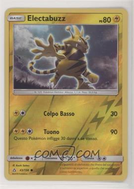 2018 Pokémon Sun & Moon - Ultra Prism - [Base] - Italian Reverse Foil #43 - Electabuzz