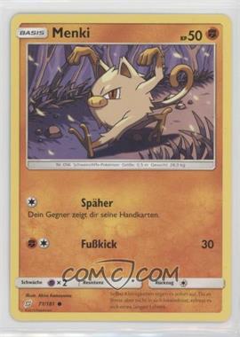 2019-2020 Pokémon Sun & Moon - Team Up - [Base] - German #71 - Mankey