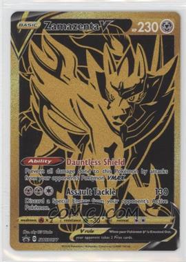 2020-Current Pokémon Sword & Shield - Black Star - Promos #SWSH077 - Zamazenta V (Ultra Premium Collection)