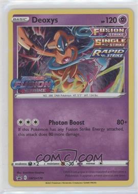 2020-Current Pokémon Sword & Shield - Black Star - Promos #SWSH170 - Deoxys (Prerelease)