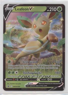 2020-Current Pokémon Sword & Shield - Black Star - Promos #SWSH194 - Leafeon V (VSTAR Special Collection)