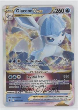 2020-Current Pokémon Sword & Shield - Black Star - Promos #SWSH197 - Glaceon VSTAR (VSTAR Special Collection)