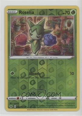 2020 Pokémon Sword & Shield - Base - [Base] - Reverse Foil #002 - Roselia