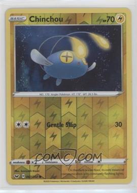 2020 Pokémon Sword & Shield - Base - [Base] - Reverse Foil #067 - Chinchou