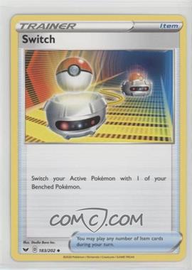 2020 Pokémon Sword & Shield - Base - [Base] - Reverse Foil #183 - Switch