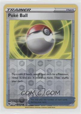 2020 Pokémon Sword & Shield - Champion's Path - [Base] - Reverse Foil #059 - Poke Ball