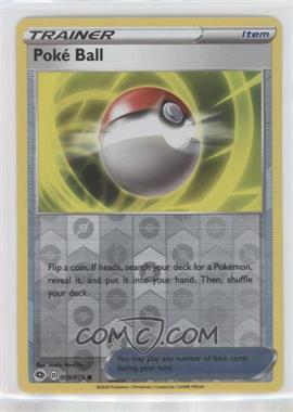 2020 Pokémon Sword & Shield - Champion's Path - [Base] - Reverse Foil #059 - Poke Ball