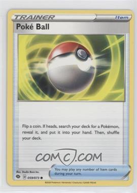 2020 Pokémon Sword & Shield - Champion's Path - [Base] #059 - Poke Ball