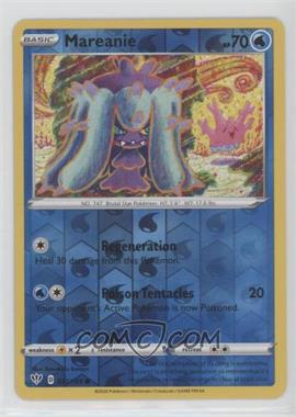 2020 Pokémon Sword & Shield - Darkness Ablaze - [Base] - Reverse Foil #051 - Mareanie