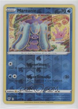 2020 Pokémon Sword & Shield - Darkness Ablaze - [Base] - Reverse Foil #051 - Mareanie