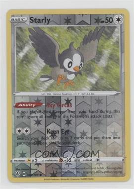 2020 Pokémon Sword & Shield - Darkness Ablaze - [Base] - Reverse Foil #145 - Starly