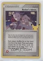 Rocket's Admin. (EX Team Rocket Returns)