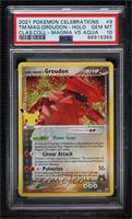 Team Magma's Groudon (EX Team Magma vs Team Aqua) [PSA 10 GEM MT]