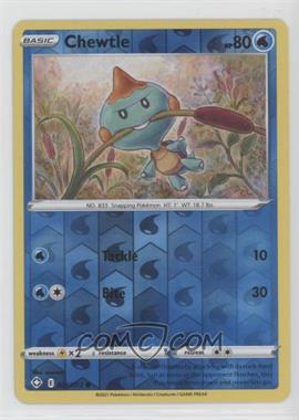 2021 Pokémon Sword & Shield - Shining Fates - [Base] - Reverse Foil #026 - Chewtle