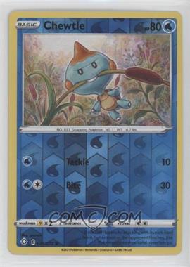 2021 Pokémon Sword & Shield - Shining Fates - [Base] - Reverse Foil #026 - Chewtle