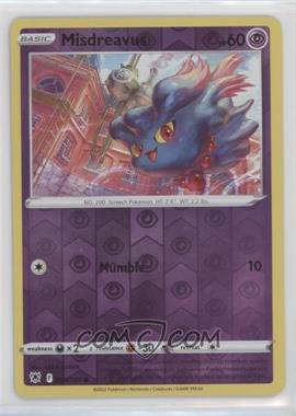 2022 Pokémon Sword & Shield - Astral Radiance - [Base] - Reverse Foil #058 - Misdreavus