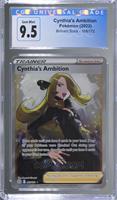 Ultra Rare  - Cynthia's Ambition [CGC 9.5 Gem Mint]