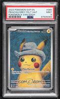 Pikachu with Grey Felt Hat (Pokemon x Van Gogh collaboration) [PSA 9 …