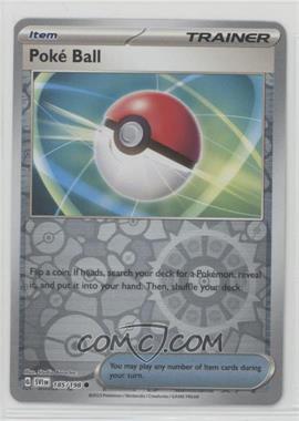 2023 Pokemon Scarlet & Violet - (SV1EN) - [Base] - Reverse Foil #185 - Poké Ball