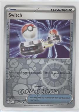 2023 Pokemon Scarlet & Violet - (SV1EN) - [Base] - Reverse Foil #194 - Switch